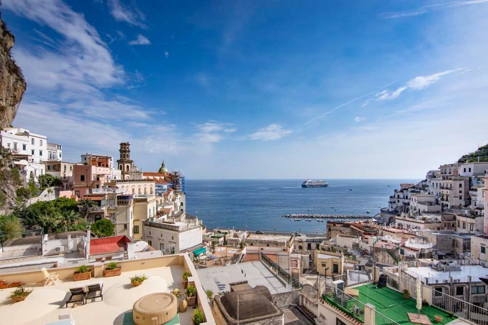 La Casa Del Capitano Apartment Atrani Bagian luar foto